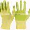 Ladies Rubberized Grip Gardening Gloves Premium Latex Palm Dipped Work Gloves Muddy Mate Gloves For Roses Hand Weeding