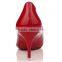 Beautiful Design Lady Shoes Party High Heel Pointed Toe Red Dress Shoes