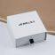 Creative cardboard drawer box printed logo square Necklace Earrings packaging box spot jewelry storage box