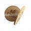 wooden coasters heat insulation table mats Single-sided laser engraving solid beech wood cup mats