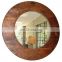 wooden large wall mirror