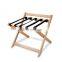 folding hotel room luggage racks with straps