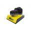 Custom Acrylic Camera Display Stand With Black And Yellow for Stores And Home