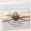Other Colors Available Nice Romantic Pink Ribbon Brooch Wedding Invitations With Lace White