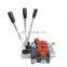 3 Spool Hydraulic Control Valve Hydraulic Manual Valve