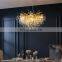 Nordic Modern Crystal Chandelier Luxury Pendant Light Simple Creative Hanging Lamp