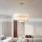 Hot Sale Italian Style Luxury Living Room Chandelier Postmodern Minimalist Glass Ceramic Pendant Lamp