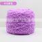 Hot sale 3ply soft 100% polyester Blended Yarn  baby velvet crochet yarn  velvet yarn hand knitting