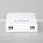 Roset 2 core Adaptor SC FO , SC fiber optic wall mounted ftth rosette wall outlet