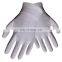 Thicker Cotton Larger Size Daily Use Plain Style 100% White Cotton Glove, Cotton Work Glove