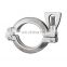 1.4301 Stainless Steel Pipe Fitting Union Ferrule Double Pin Clamp