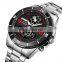 skmei 1839 Men Quartz Watches Top Brand Luxury Leather steel  Strap Male Men's Watch Sports Watches