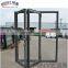 China made low price exterior clear glass commercial  folding door aluminum accordion door
