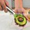 2022 Best Design Supply New Fruit Corer Kitchen Saver Stainless Steel Avocado Slicer