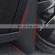 Customized ABS Black Car Fender Mud Flaps for Auto Accessories External Wheel Protector Logo Feature