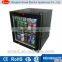 Glass door small drinks showcase, Beer mini fridge, Beverage chiller