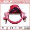 Plastic coated fire fighting 3 way mechanical wire connector