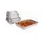 Food grade silver aluminum foil container price disposable aluminum foil baking tray