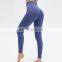 Custom Logo Seamless Solid Yoga Leggings Women Workout Gym Tights Sportswear Butt Lift Running Pants Yoga Clothes