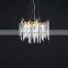 Modern Style Solid Brass Branch Chandelier LED Pendant Lighting Fixture Crystal Drops Home Decoration Oval Hanging Chandelier