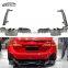 G60 MP Style Высококачественный задний диффузор из углеродного волокна, разделитель кромки заднего бампера для BMW 5 Series G60