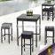 2015 Creative Outdoor 3 Seater Wicker elegent dining table and chair set