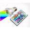 led spot light bulb RGB color