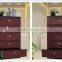 Steel Material Dressers and Modern Appearance Bedroom Dresser Coupling Home Furniture 5 Drawer Steel Dresser