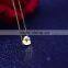 china 2016 new products women gold heart necklace
