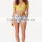 Women Net Tops Wholesale Sheer Ladies Lace Tops Latest Design
