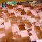Luxury Bedroom Patchwork Cowhide Carpet