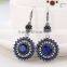 Wholesale vintage Bohemia style earrings women pave diamond jewelry