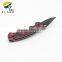 Skull pattern PP handle stainless steel mini pocket knives