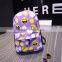 emoji qq smile face canvas daypack backpack cool Cute Emoji Backpack Cool Kids School Backpack