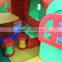 Mini Children plastic house slide Toy