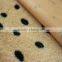 soft pile shaggy print plush fabric