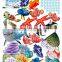 New Fish Seabed NEMO Wall Sticker Cartoon Wall Sticker Decor Removable Vinyl Nursery Kids Room Decals