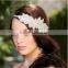 Pearl Crystal Flower Handmade Hair Comb Hairband Fashion Bridal Accessories Wedding Hair Jewelry Valentine's Day Gift