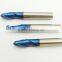 Tungsten Carbide 2 Flute Germany extra Long Shank Ball Nose End Mill