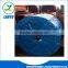Rubber patterned conveyor belt for stone crusher