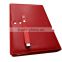New arrival A5 6-ring binder leather notebook with usb flash drive