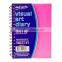 Mont Marte Visual Art Diary PP Coloured Cover A6