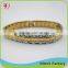 Copper/brass Hot new products for gold plated bangles artificial bangles