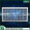 Air conditioning double deflection supply plastic grille