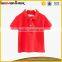 Top quality a variety of colors polo short sleeve plain baby tshirt 2016