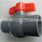 High quality Plastic handle 4 inch pvc ball valve