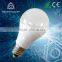 2015 New 9w 900lm Ceramic Shell Led Light Bulb Led E27 A19 Bulb Light
