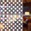PET 7mm White Dot Decorative glass Wallpaper Similar to 3M Window Film