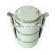 household items color melamine disposal stainless steel bento lunch box 3 compartment