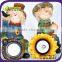 polyresin solar harvest festival decoration led candle light